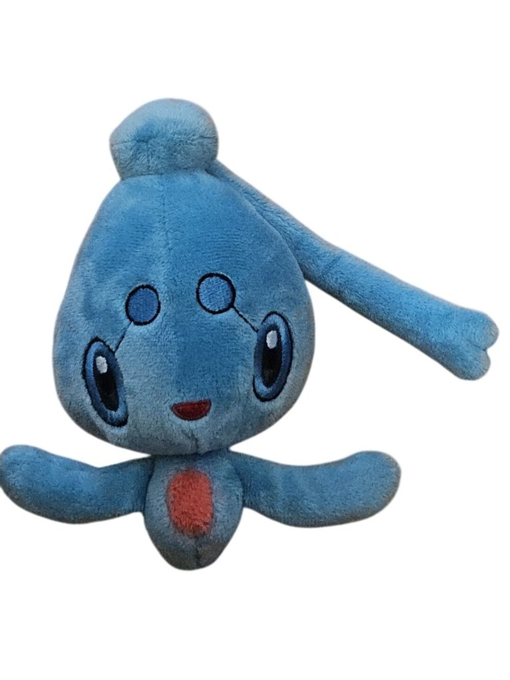Pokemon Blue Phione Jakks Pacific 2010 Plush Manaphy Stuffed Animal Legendary 6"